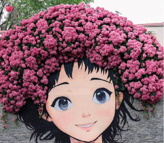 略阳墙体彩绘-网红墙打卡