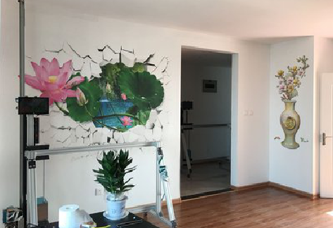 略阳墙体彩绘相比墙纸的优势。